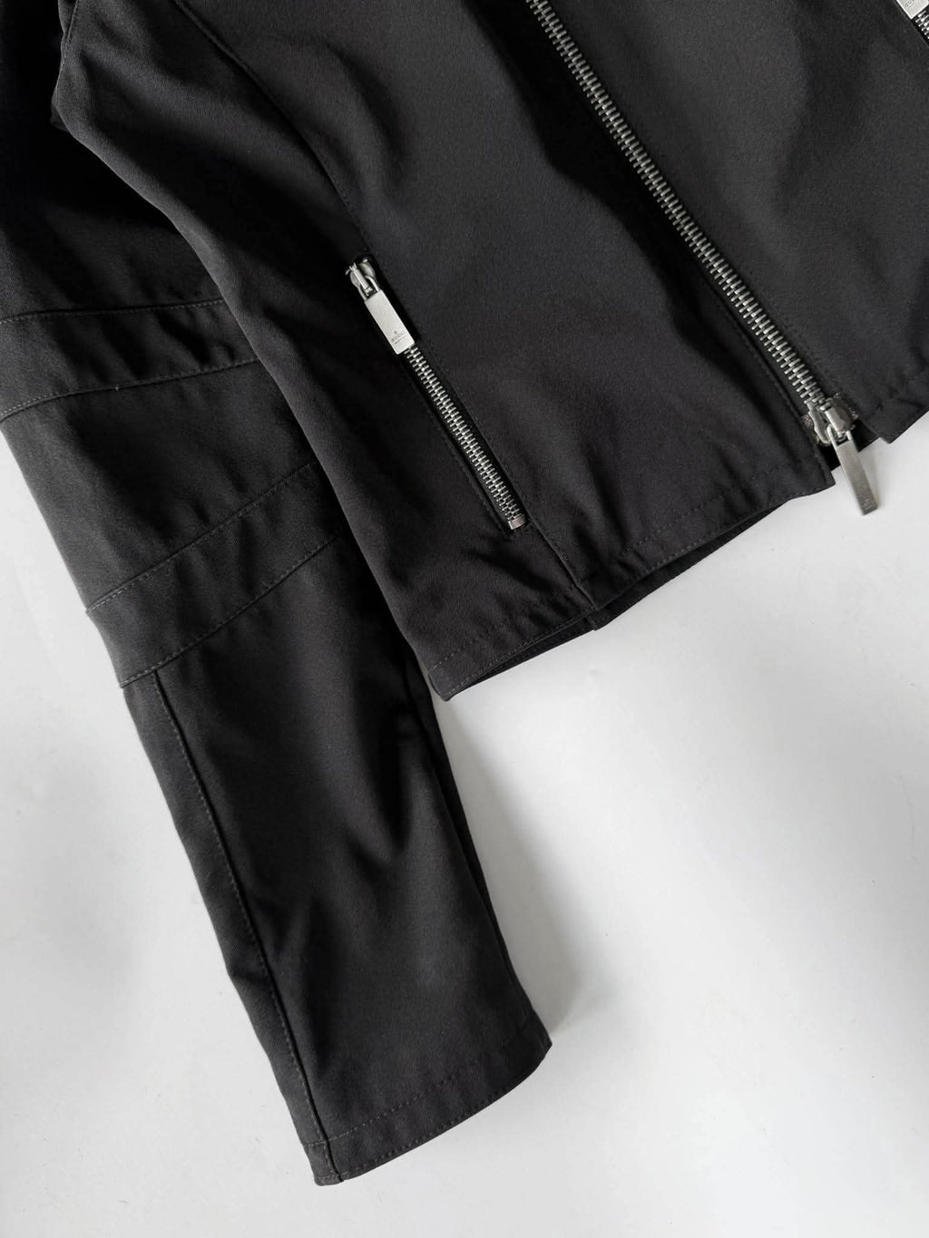Vintage A/W1998 Gucci Black Nylon Biker Jacket