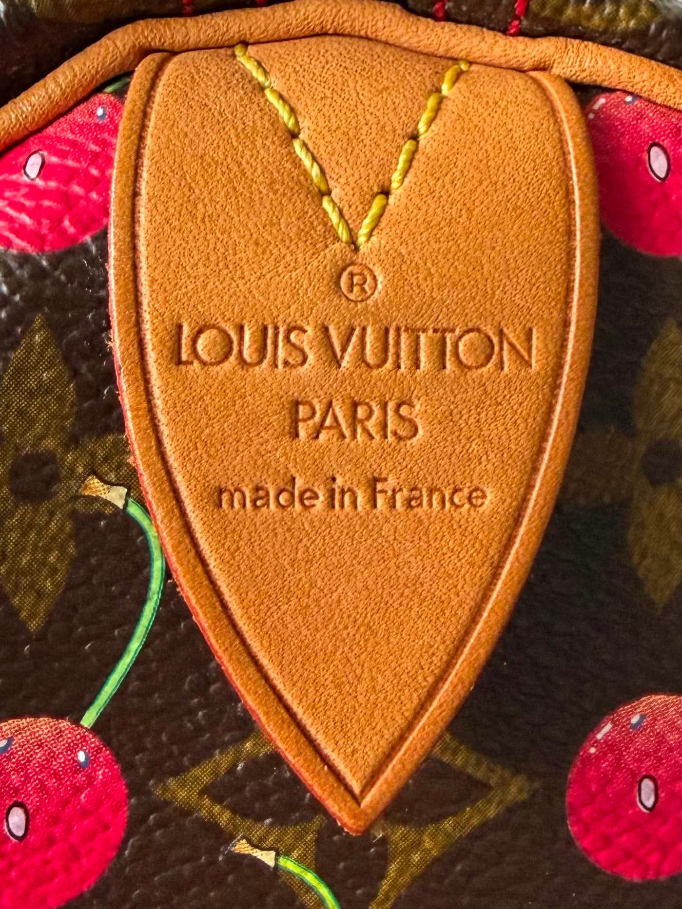 Louis Vuitton x Murakami Monogram Cerises Speedy 25 bag