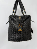 Bottega Veneta Intrecciato Woven Montaigne Satchel Bag