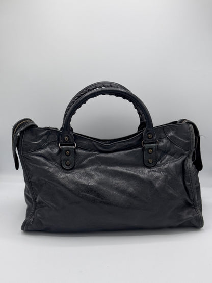 Balenciaga Lambskin Motorcycle City Bag