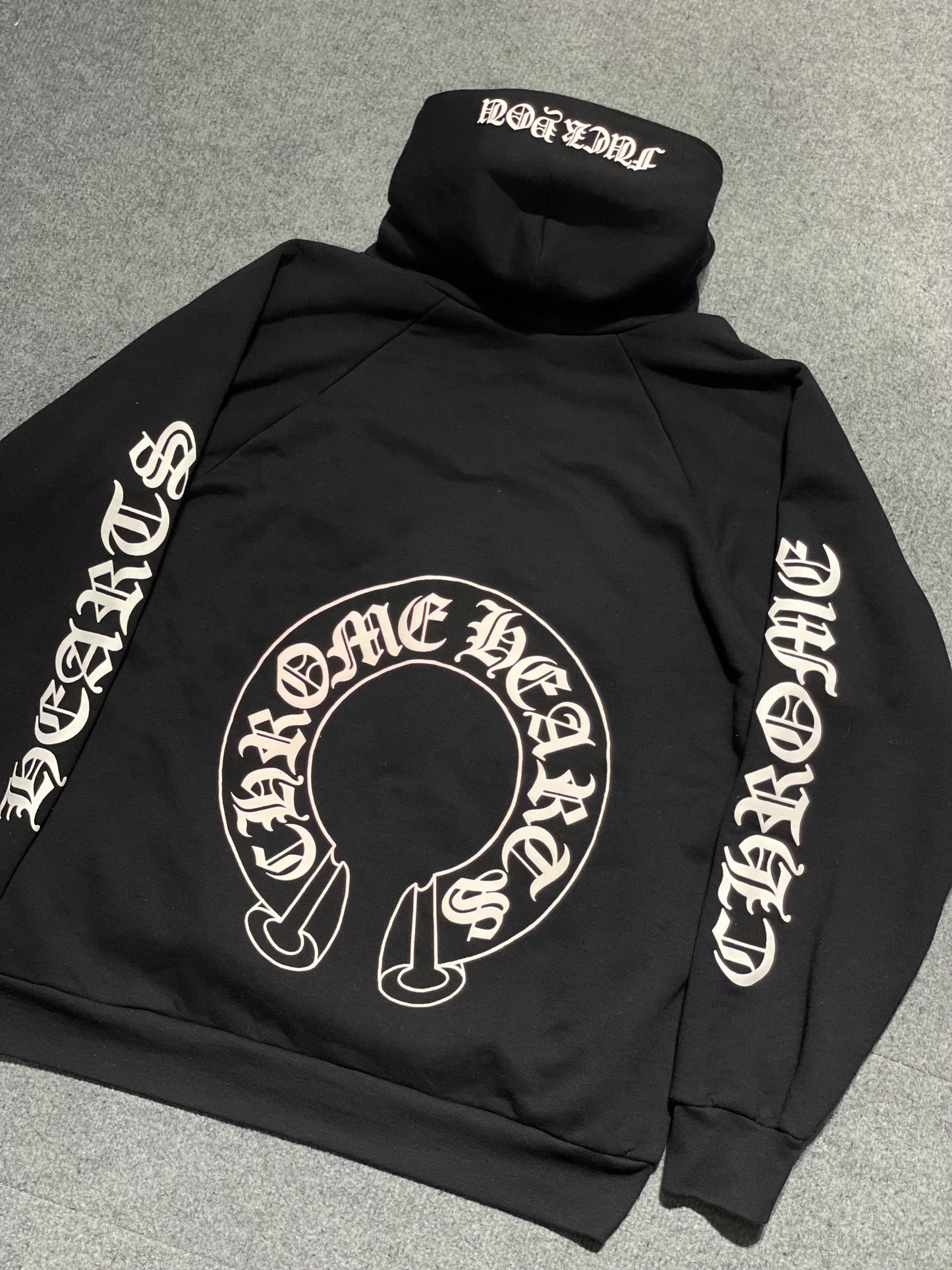 Chrome Hearts 90s Puff Print Thermal Hoodie