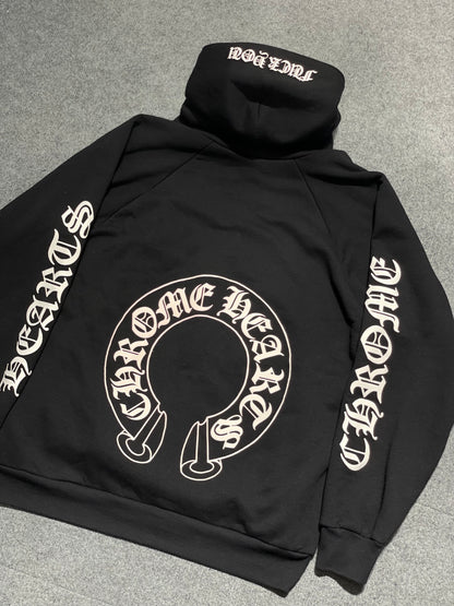 Chrome Hearts 90s Puff Print Thermal Hoodie
