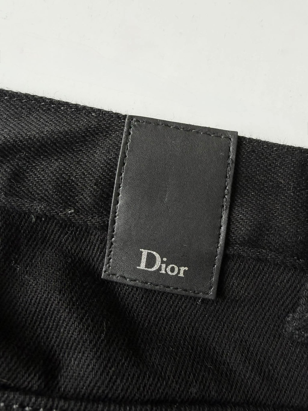 Dior Homme A/W2018 Slim-Fit Black Pants