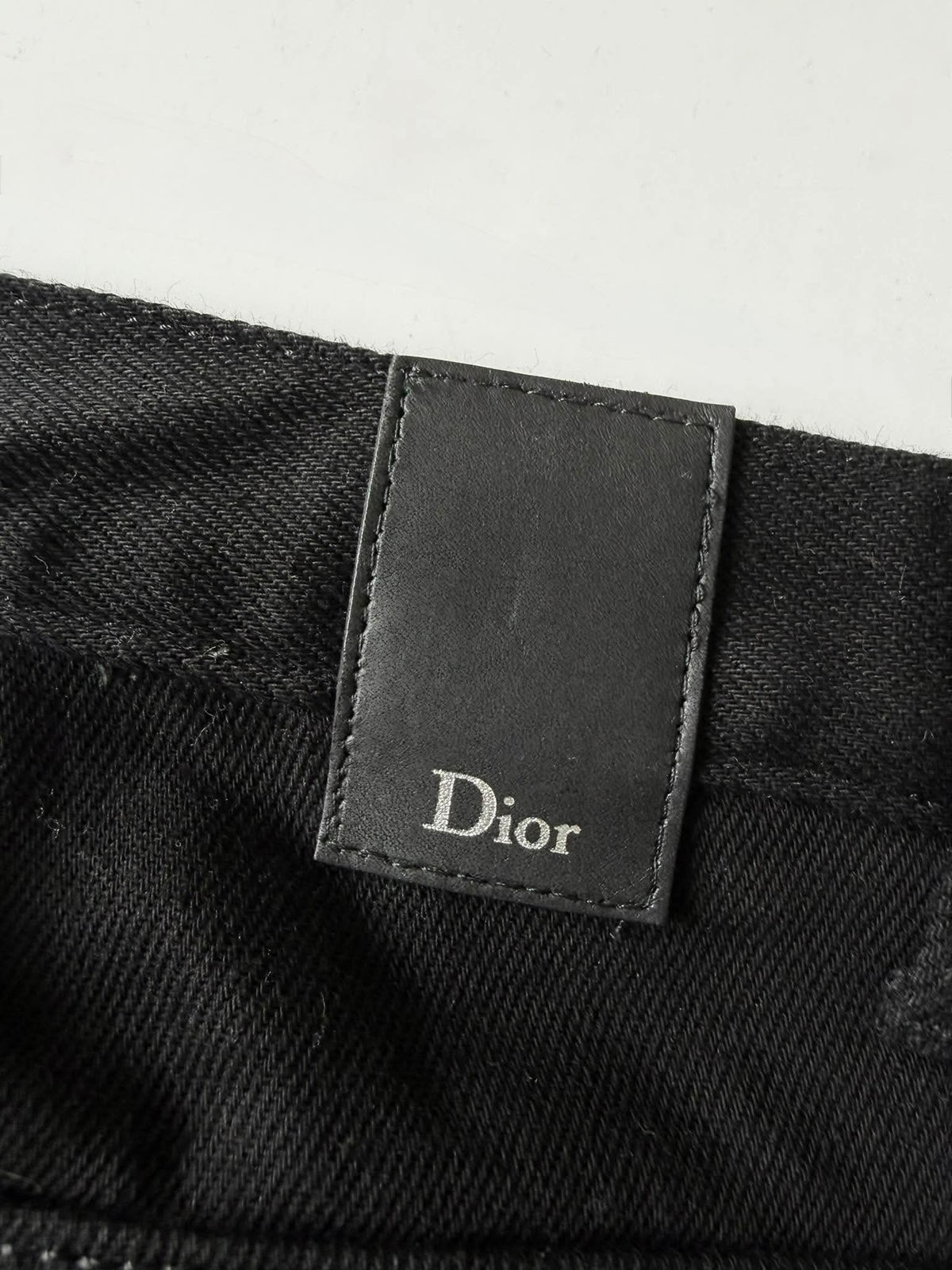 Dior Homme A/W2018 Slim-Fit Black Pants