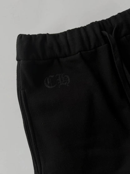 Chrome Hearts Horseshoe Logo Gothic Sweatpants