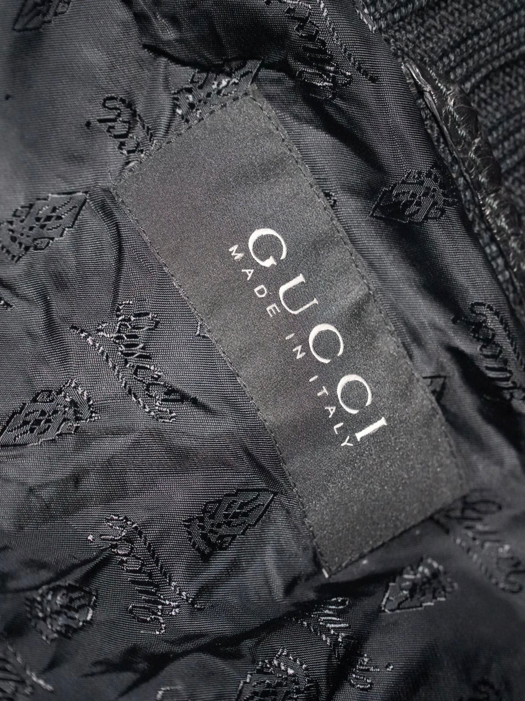 Gucci Tom Ford Madonna python Effect Leather Jacket