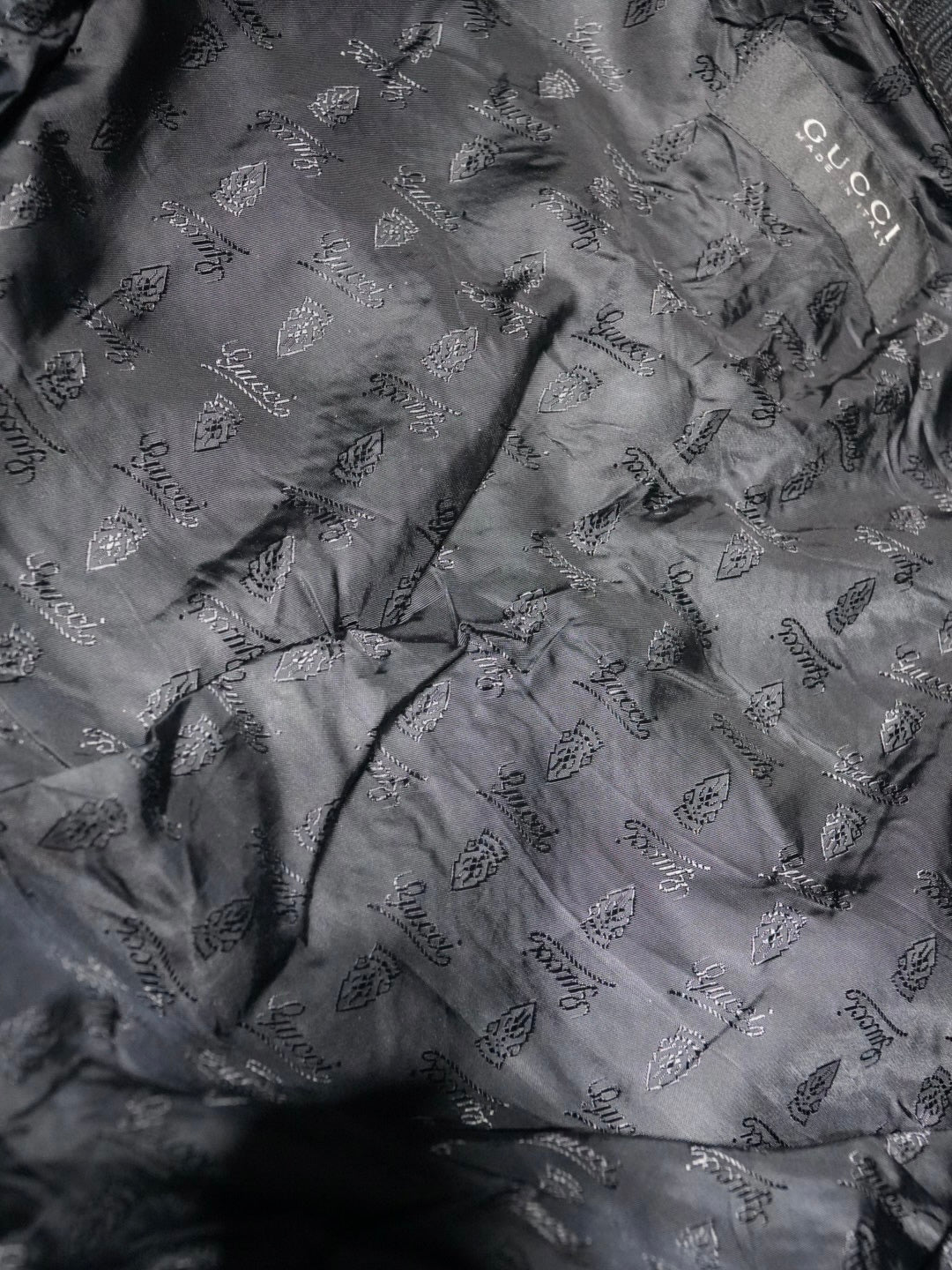 Gucci Tom Ford Madonna python Effect Leather Jacket