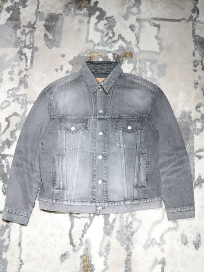 Balenciaga Distressed Denim Jacket