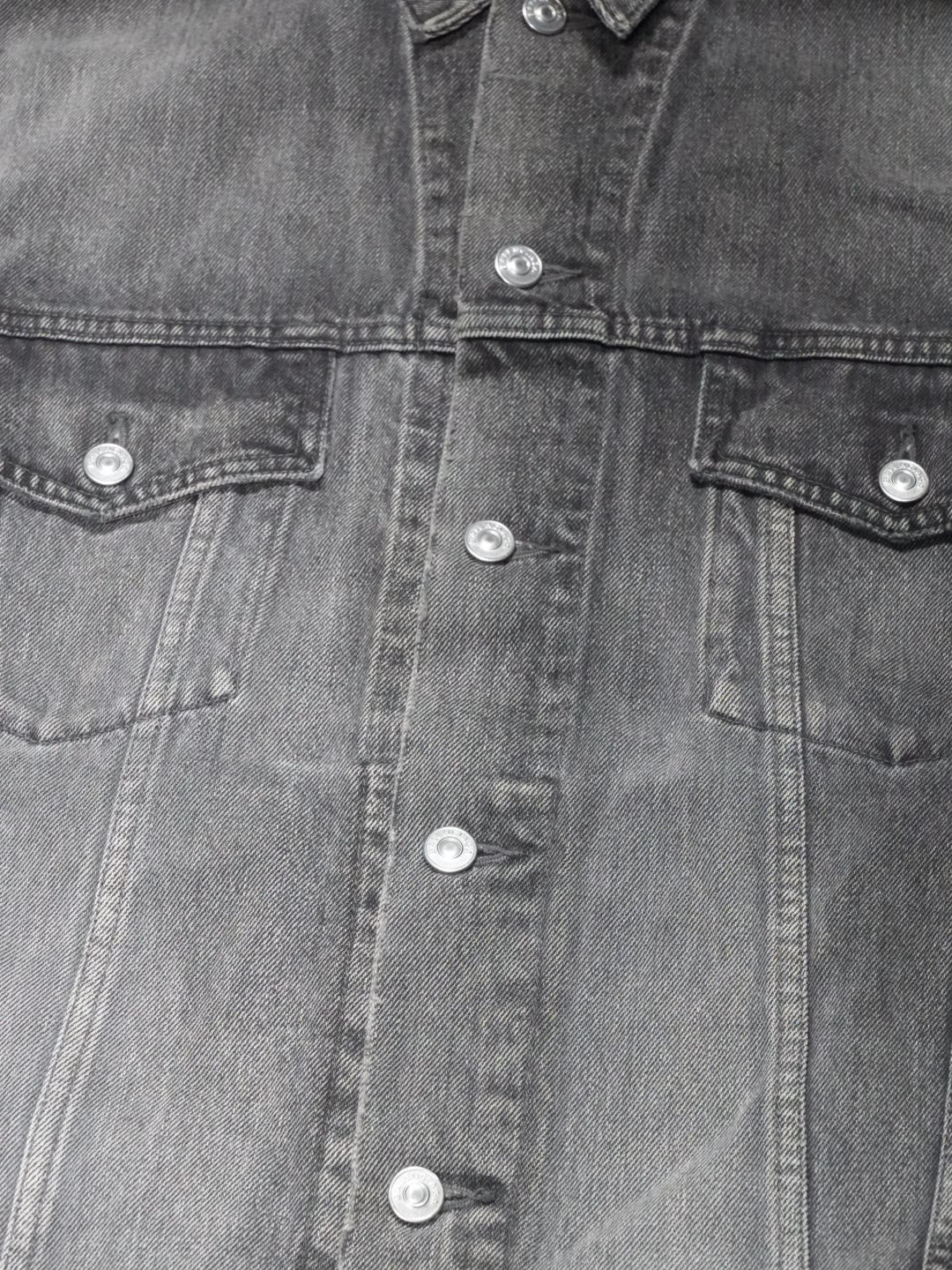 Balenciaga Distressed Denim Jacket