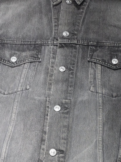 Balenciaga Distressed Denim Jacket