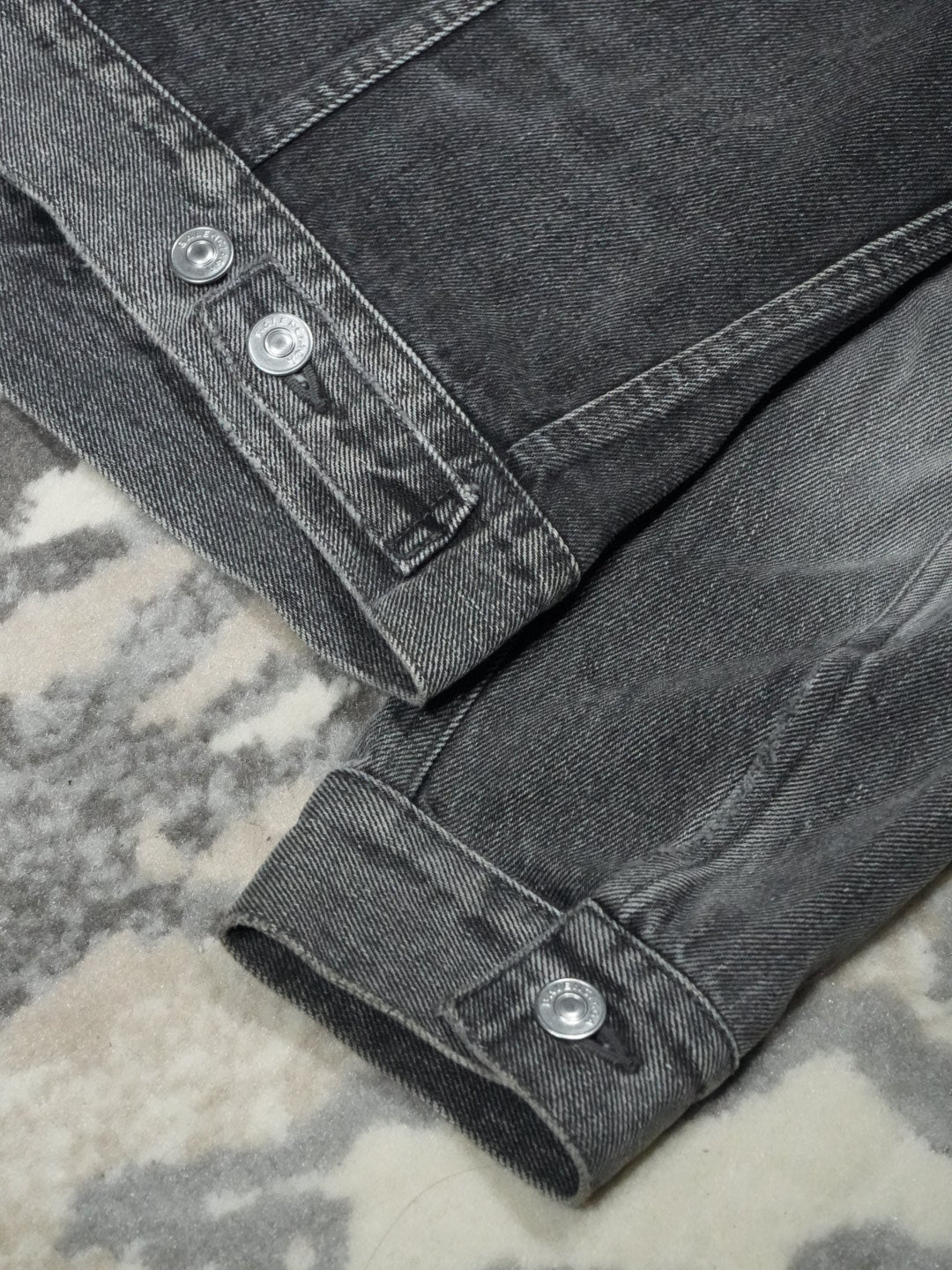 Balenciaga Distressed Denim Jacket