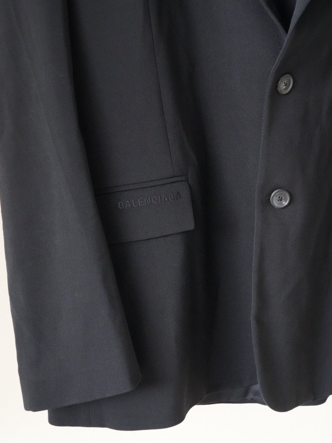 Balenciaga Fall/Winter 2019 Oversized Black Blazer
