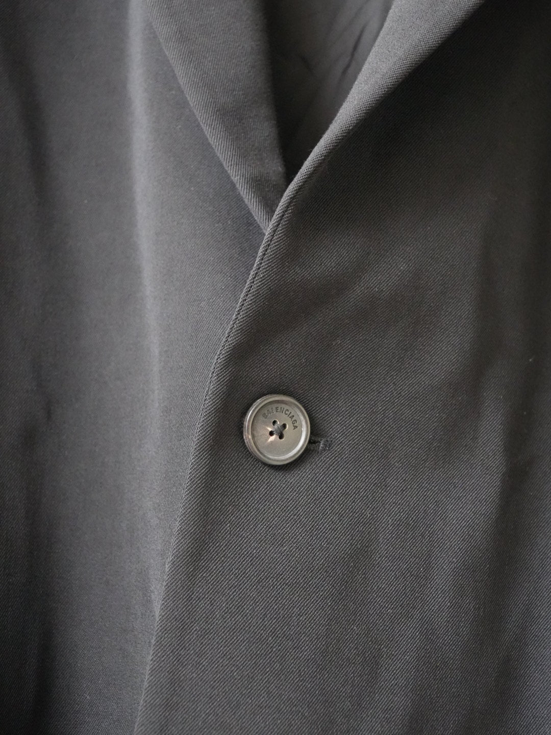 Balenciaga Fall/Winter 2019 Oversized Black Blazer
