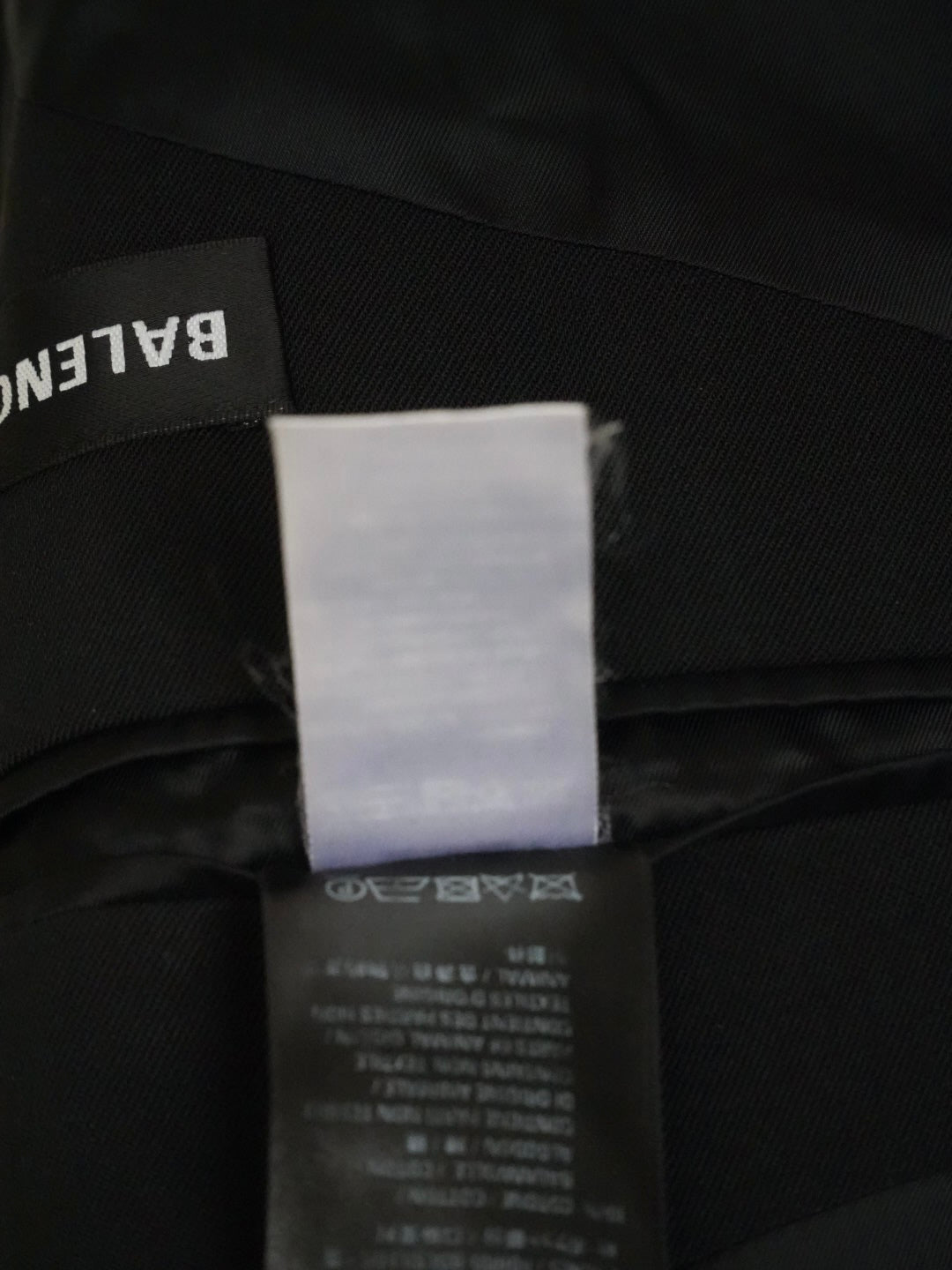 Balenciaga Fall/Winter 2019 Oversized Black Blazer