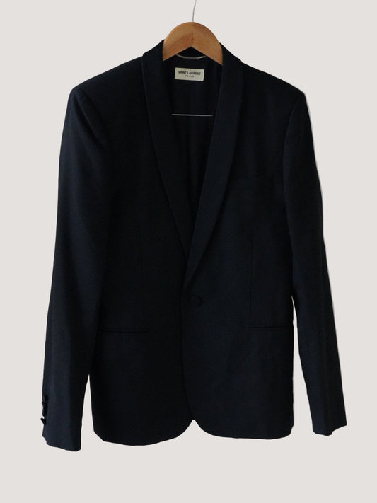 FW13 Le Smoking Saint Laurent Black Blazer