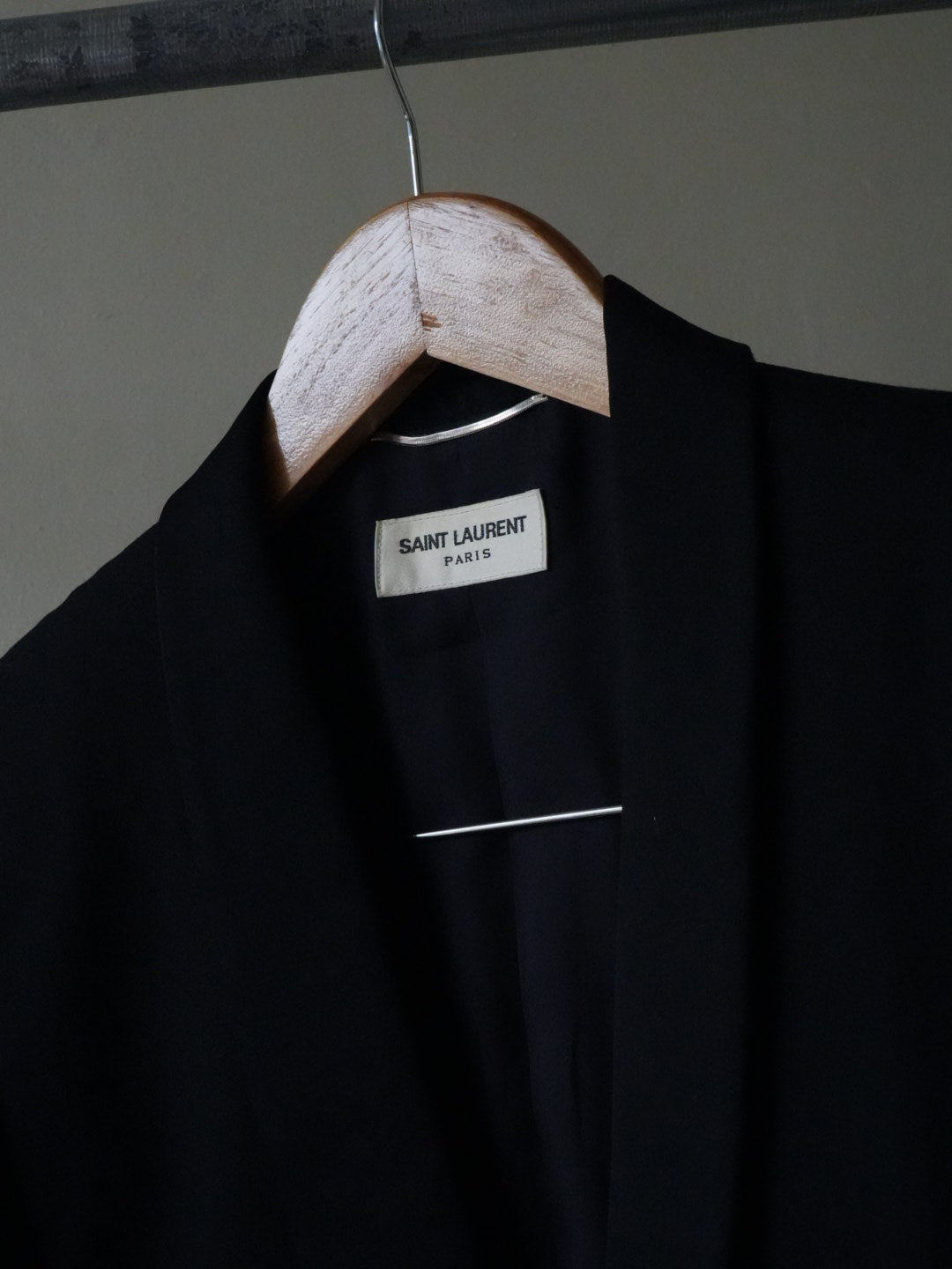 FW13 Le Smoking Saint Laurent Black Blazer