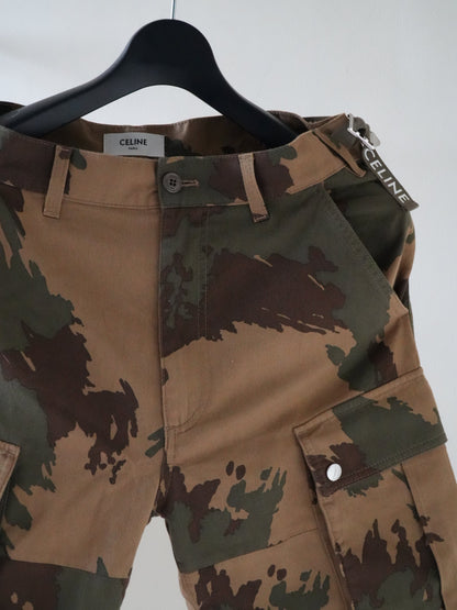 Celine Bermuda Cargo Shorts