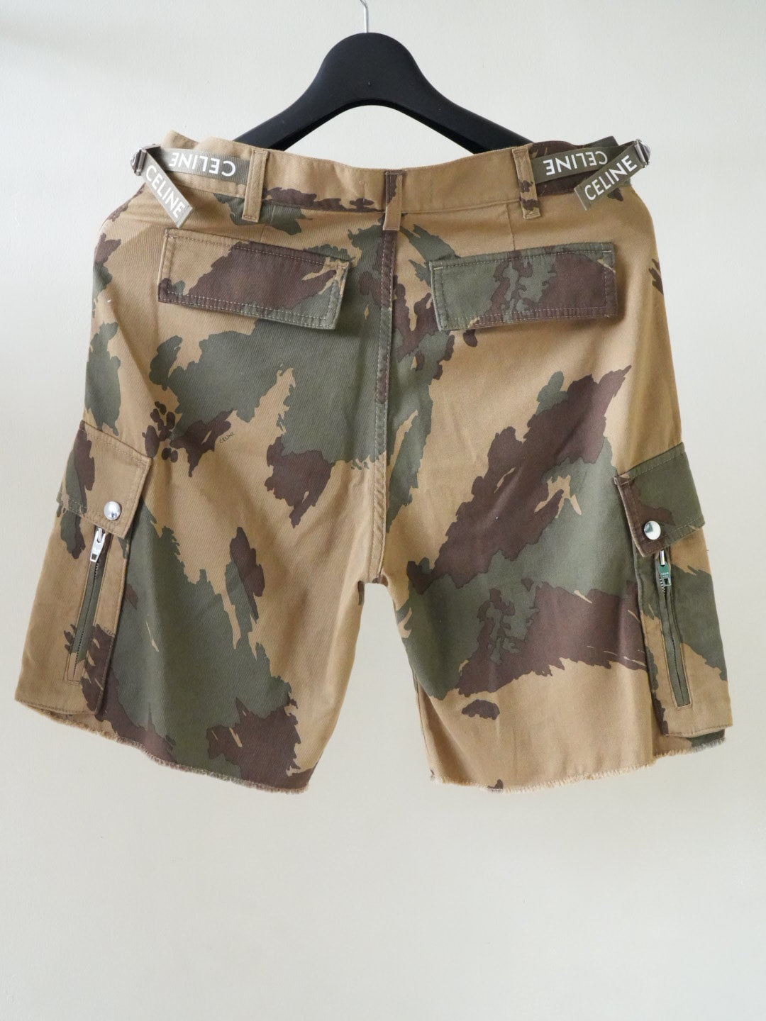 Celine Bermuda Cargo Shorts