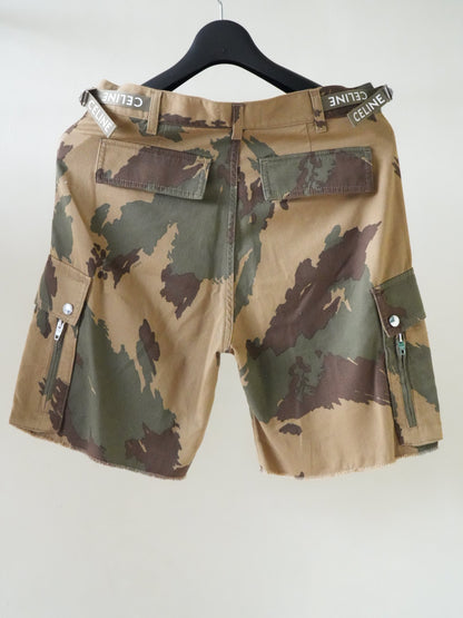 Celine Bermuda Cargo Shorts