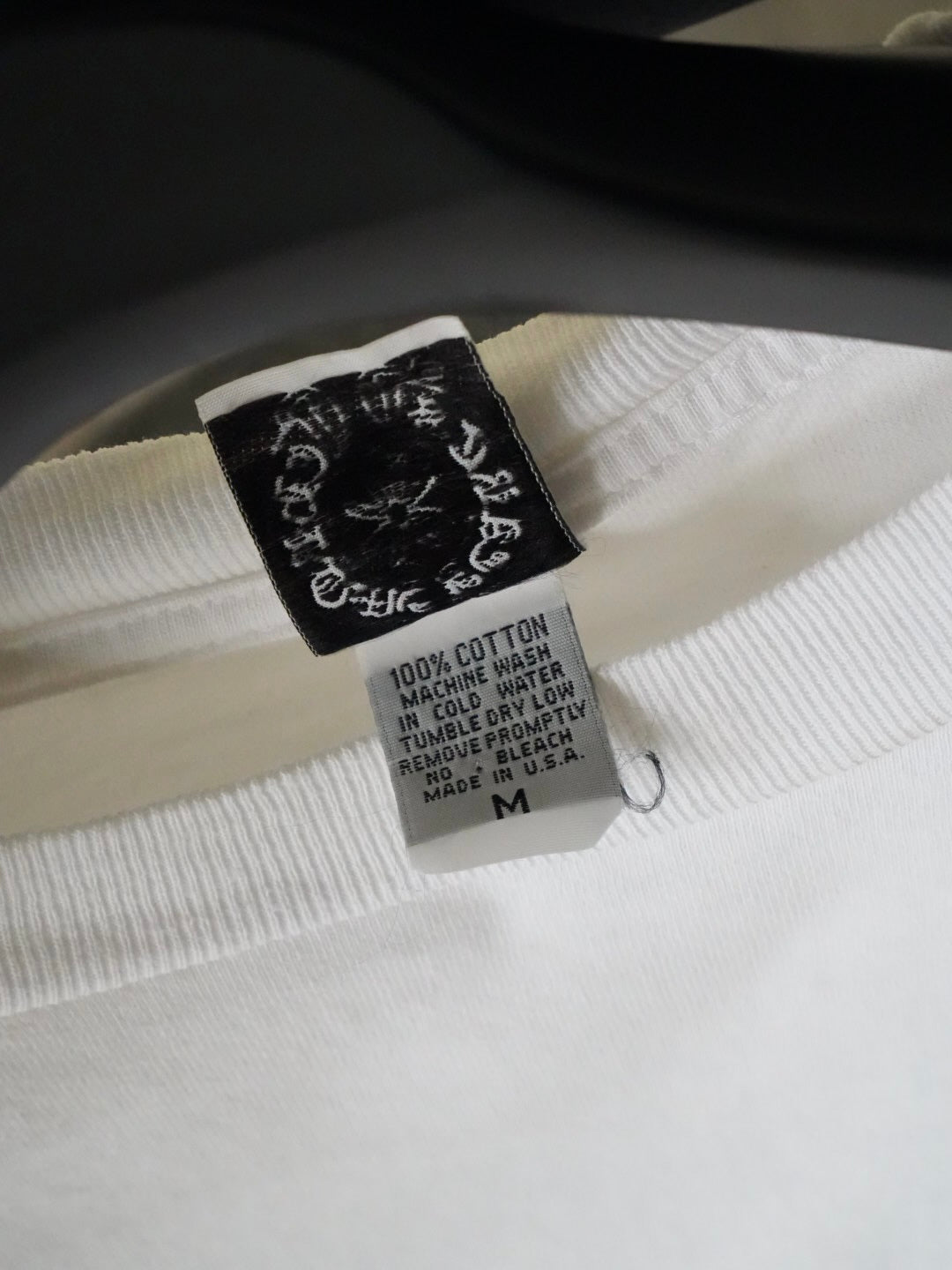 Chrome Hearts White Hong Kong Pocket Tee