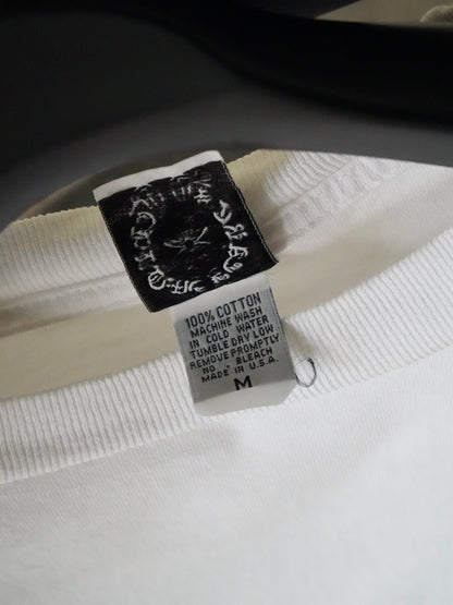 Chrome Hearts White Hong Kong Pocket Tee