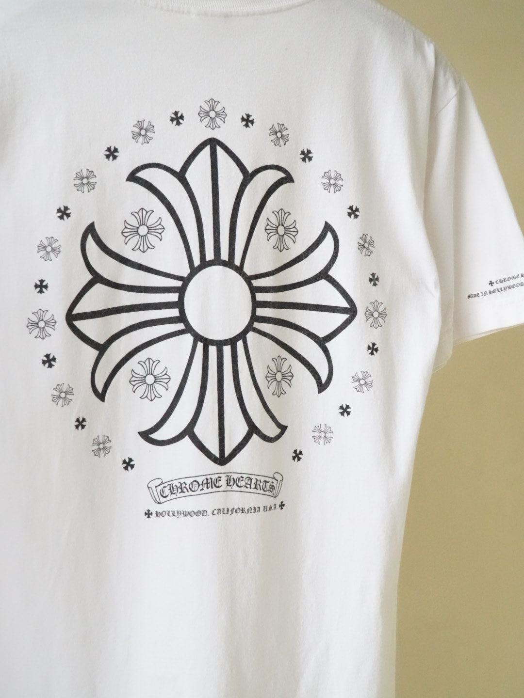 Chrome Hearts Cross Pocket Tee Hollywood, California U