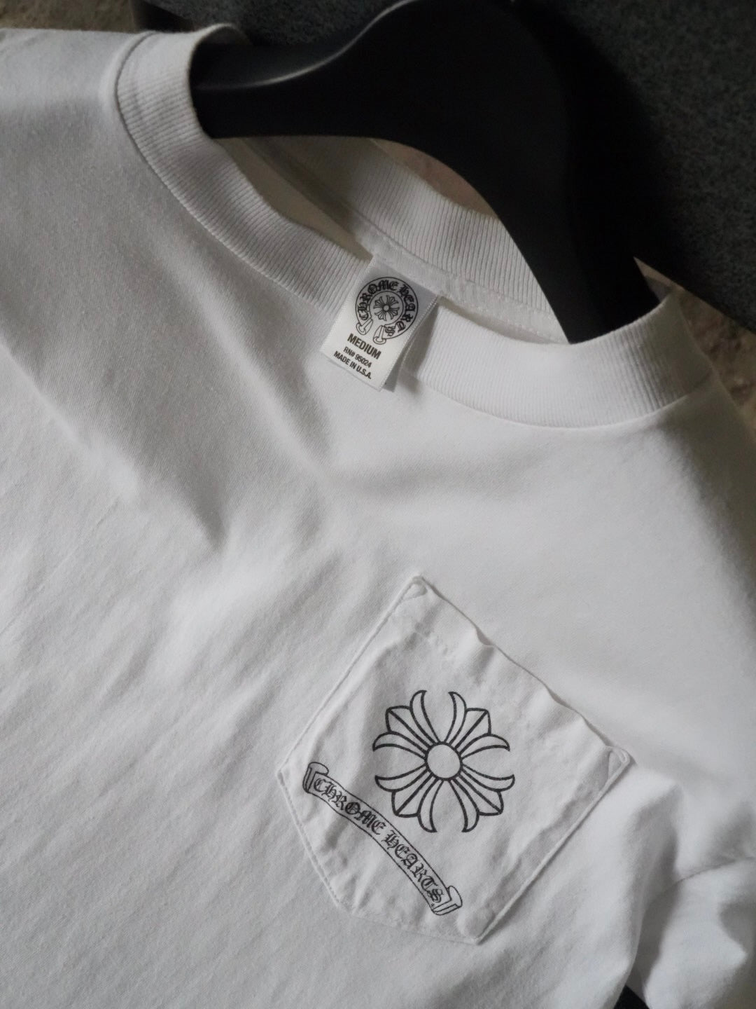 Chrome Hearts Cross Pocket Tee Hollywood, California U