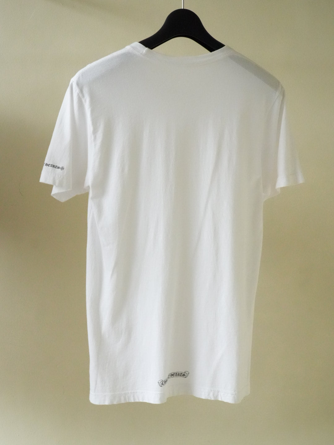 Chrome Hearts Neck Letters Logo Pocket Tee
