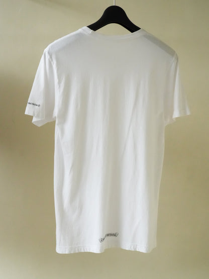 Chrome Hearts Neck Letters Logo Pocket Tee