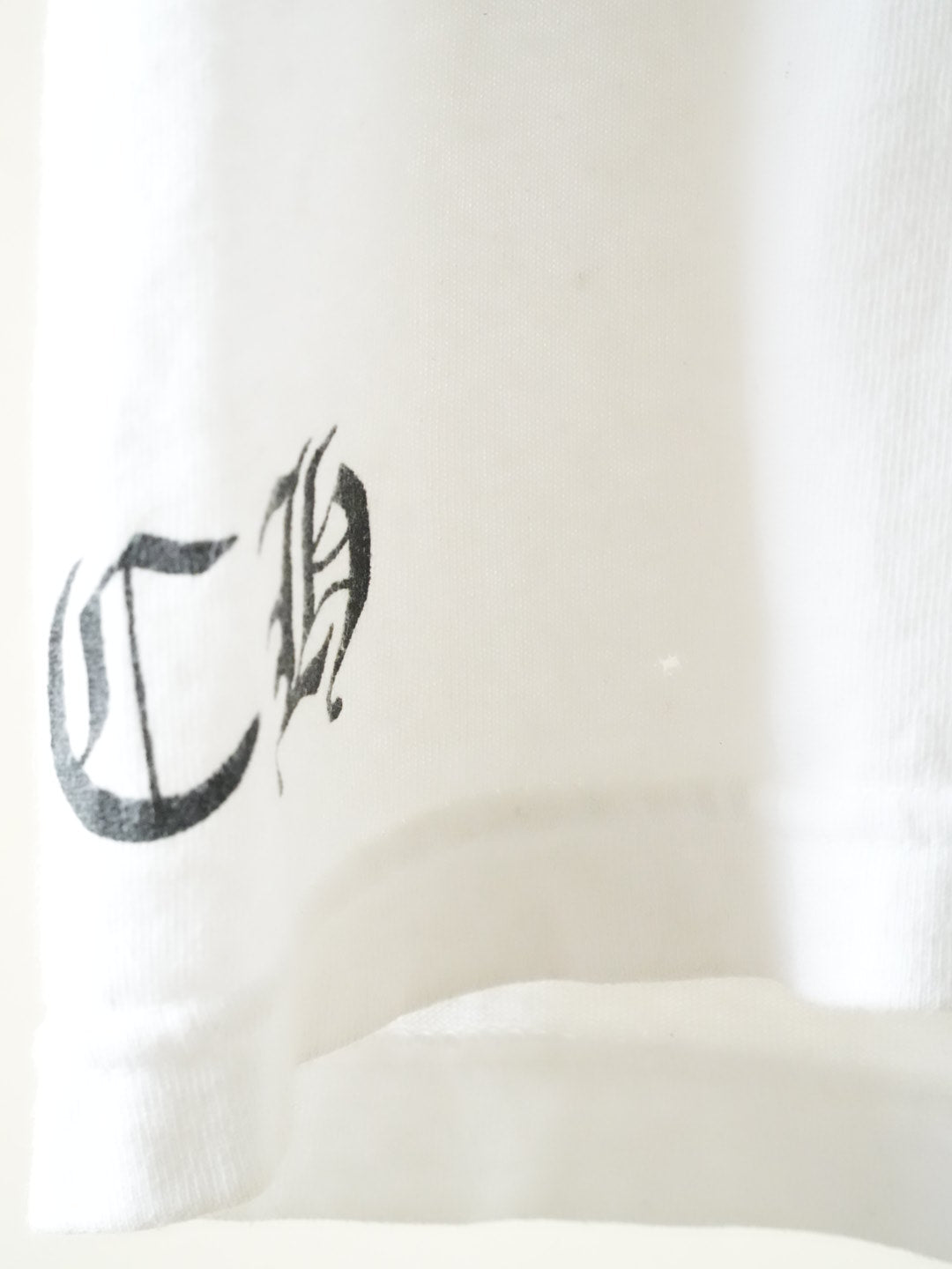 Chrome Hearts Neck Letters Logo Pocket Tee