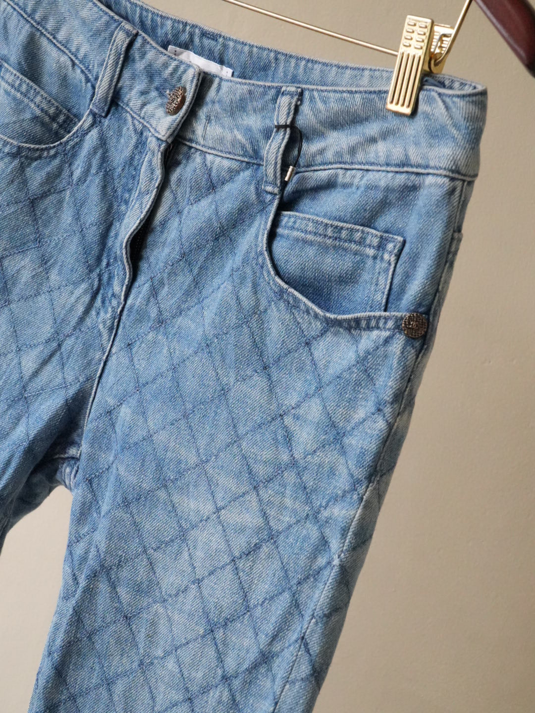 Chanel Blue Denim Jeans
