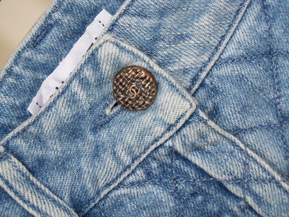 Chanel Blue Denim Jeans