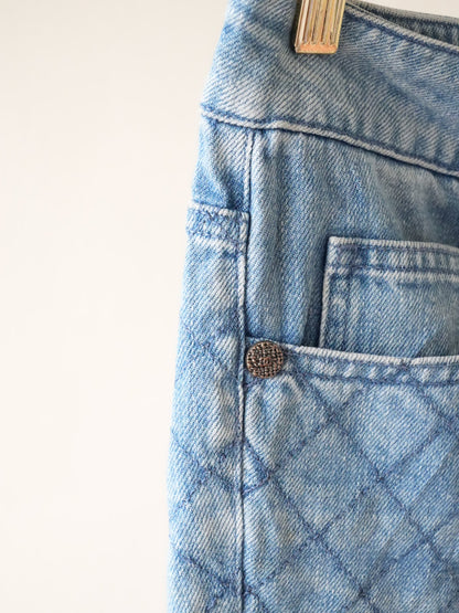 Chanel Blue Denim Jeans