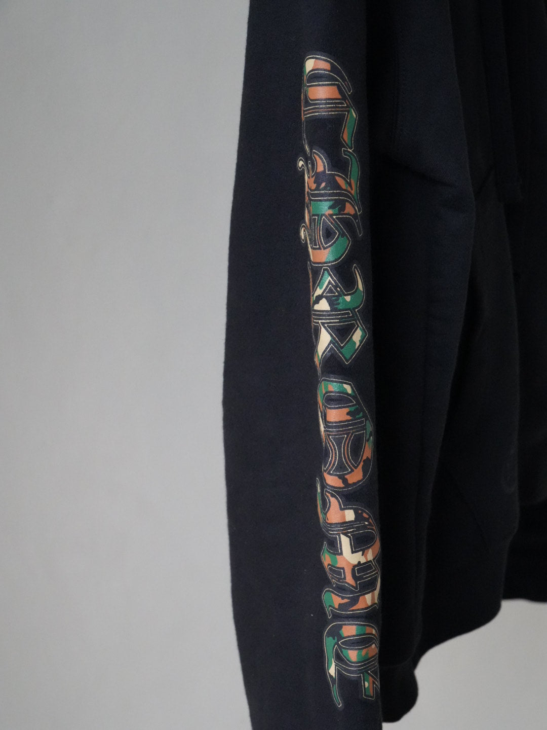 Chrome Hearts Camo Cemetery Thermal Zip Up Hoodie