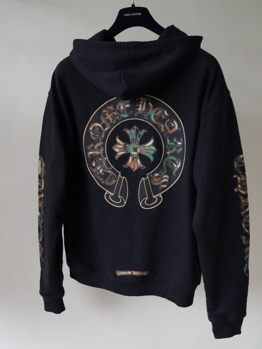 Chrome Hearts Camo Cemetery Thermal Zip Up Hoodie