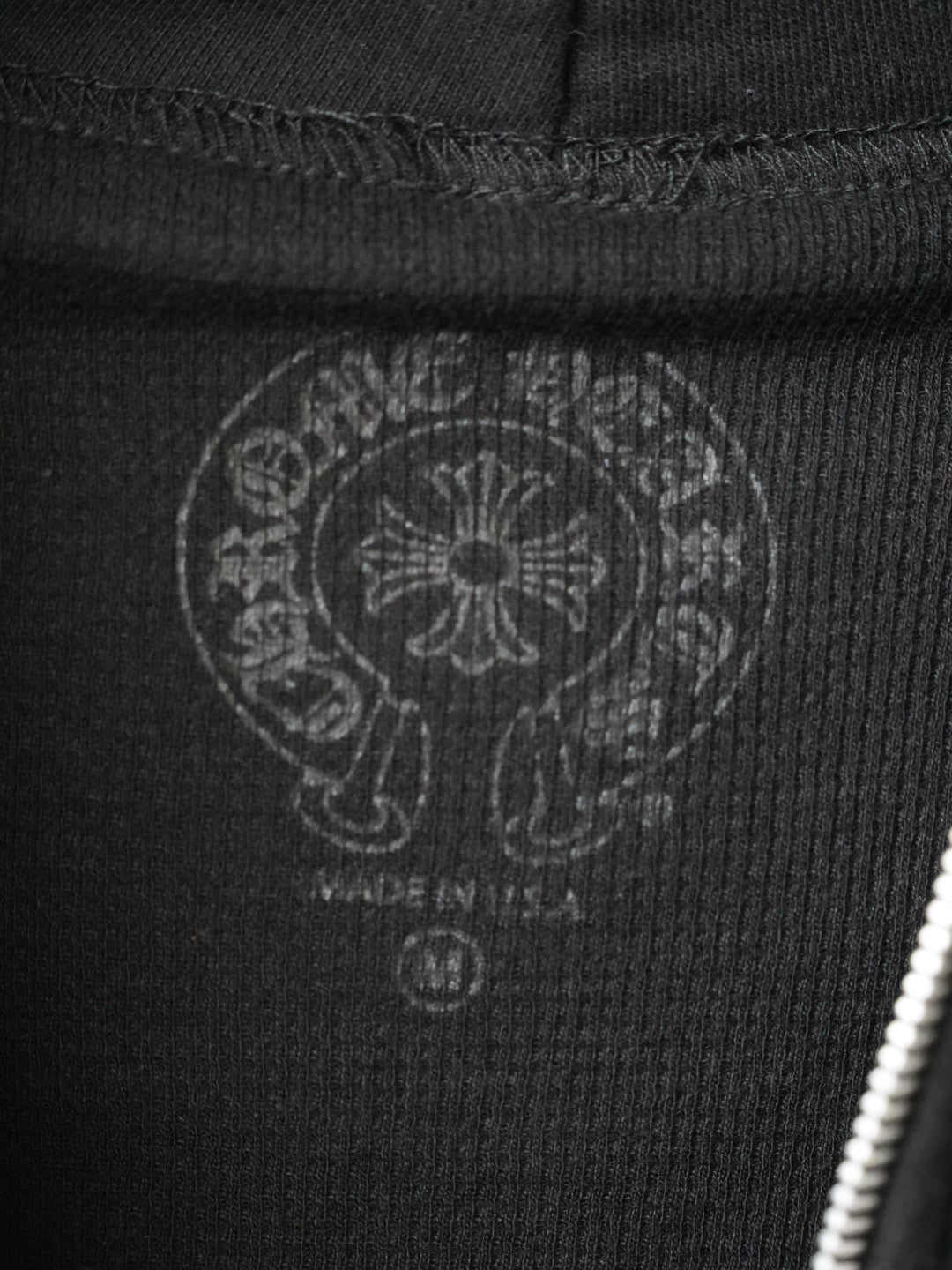 Chrome Hearts Camo Cemetery Thermal Zip Up Hoodie