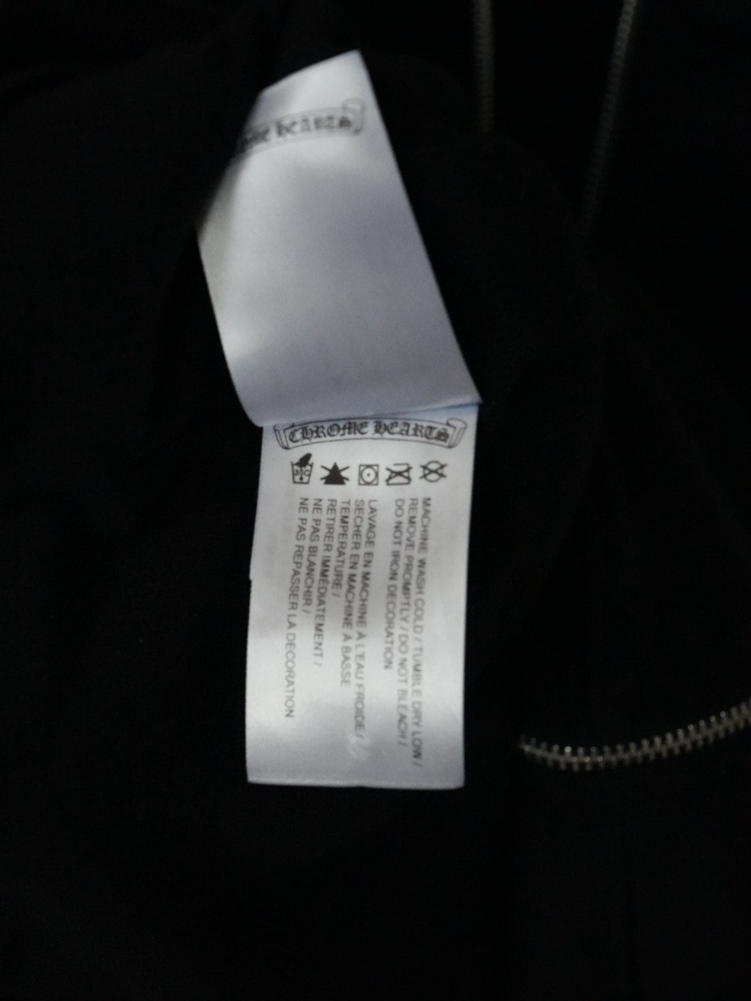 Chrome Hearts Camo Cemetery Thermal Zip Up Hoodie