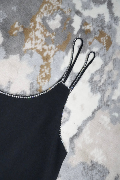 Celine Evening Dress with no Straps & with Rhinestones