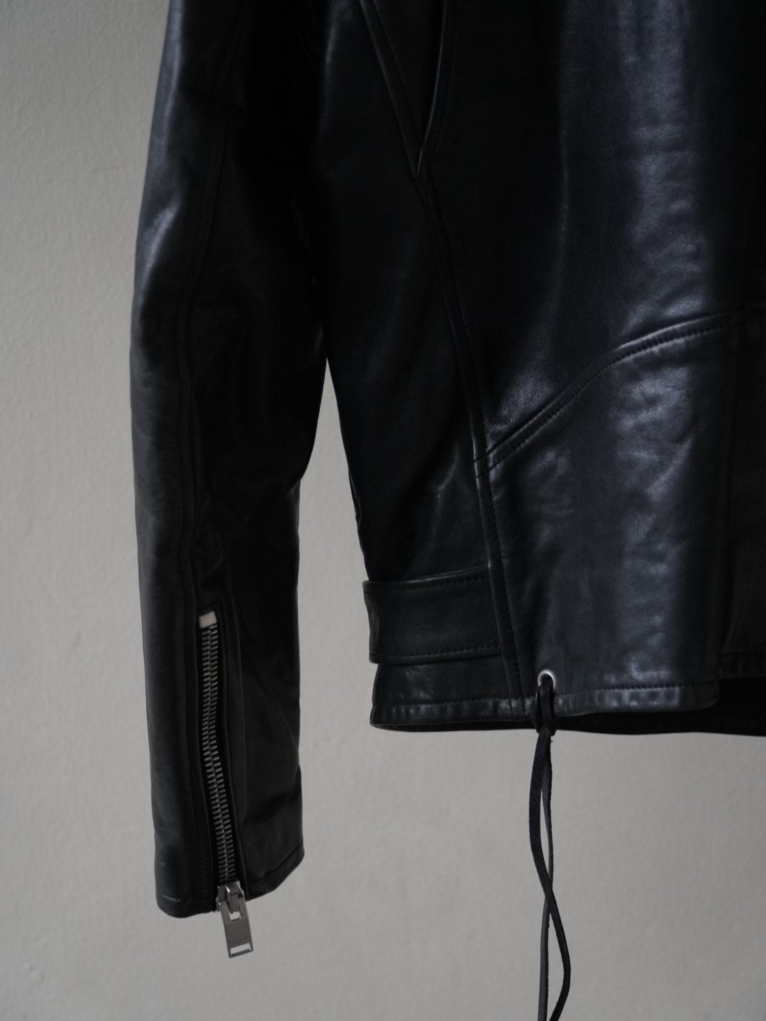 Saint Laurent x Hedi FW13 Calf Oil L17 Leather Biker Jacket