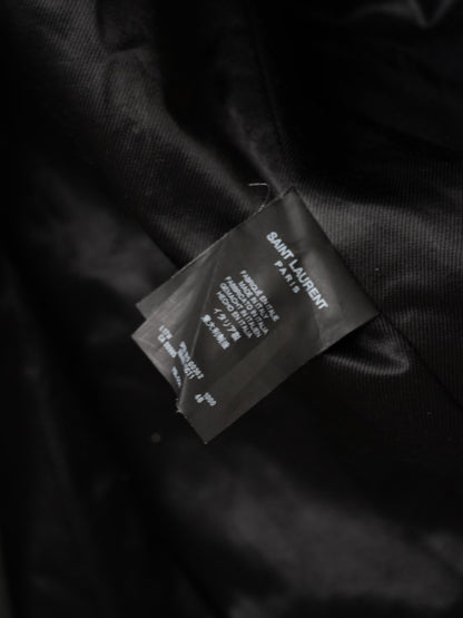 Saint Laurent x Hedi FW13 Calf Oil L17 Leather Biker Jacket