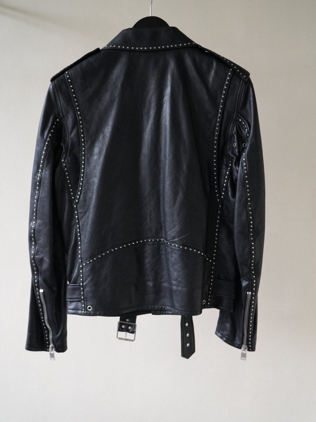 Saint Laurent SS14 L17 Riveted Leather Jacket