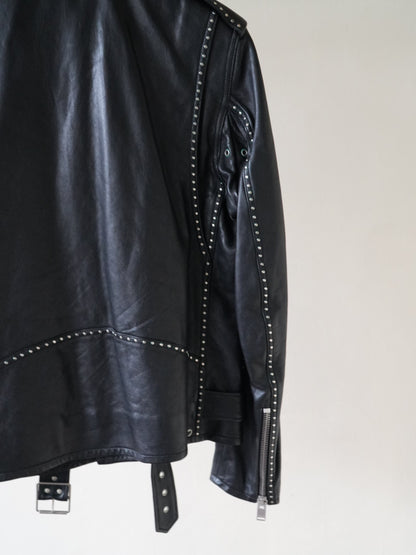 Saint Laurent SS14 L17 Riveted Leather Jacket