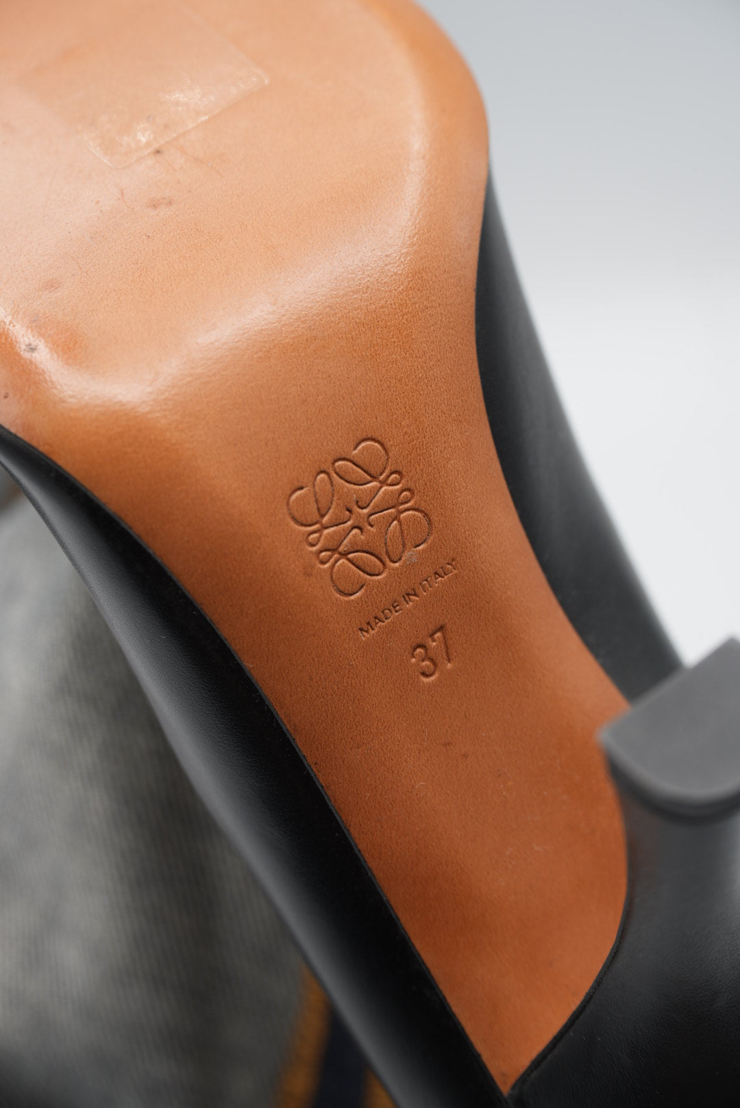 Loewe Dark Denim Foldover Boots