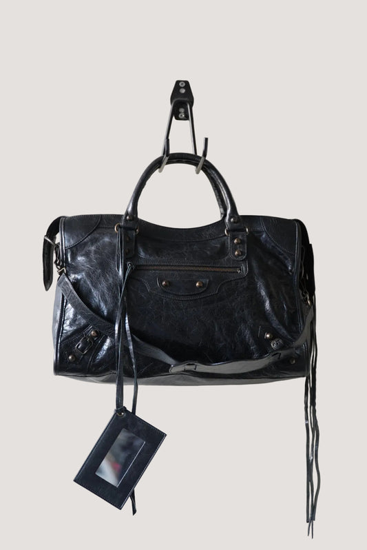 Balenciaga 2000’s Black City Bag