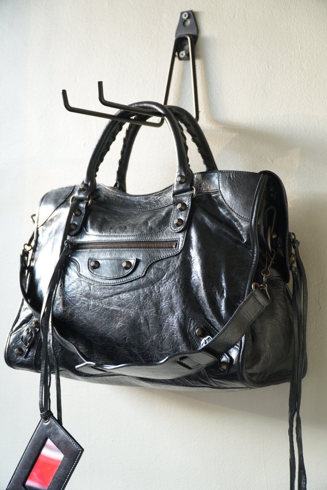 Balenciaga 2000’s Black City Bag