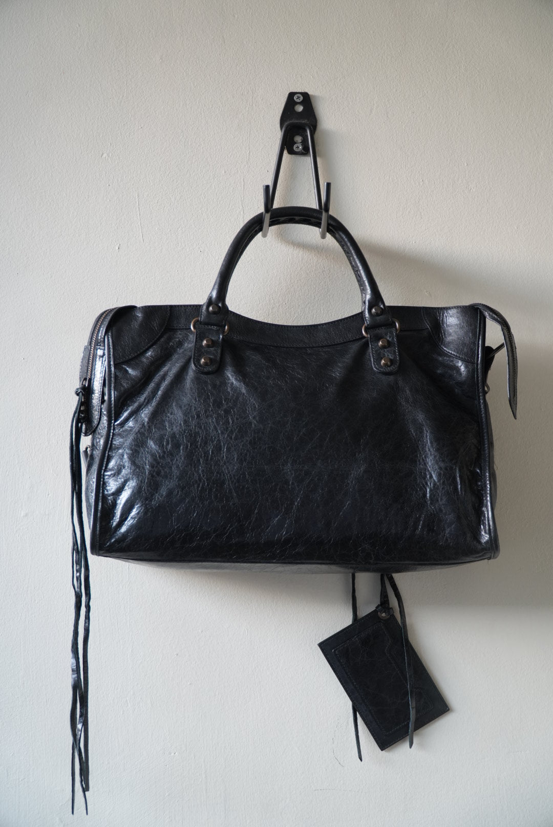 Balenciaga 2000’s Black City Bag