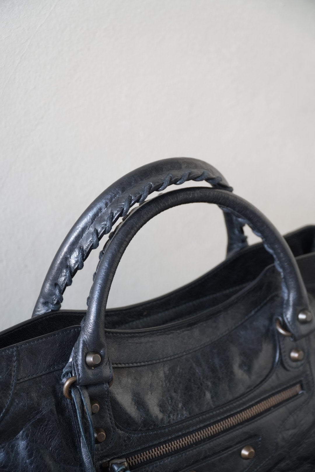 Balenciaga 2000’s Black City Bag