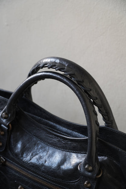 Balenciaga 2000’s Black City Bag