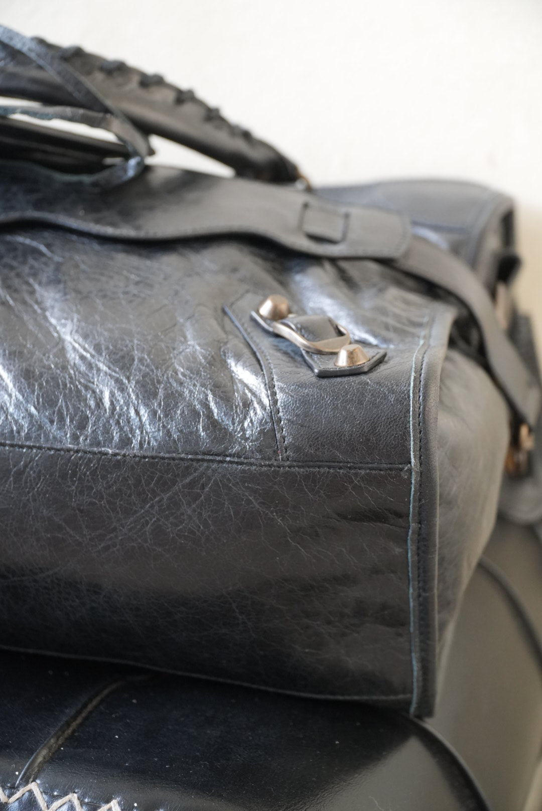 Balenciaga 2000’s Black City Bag