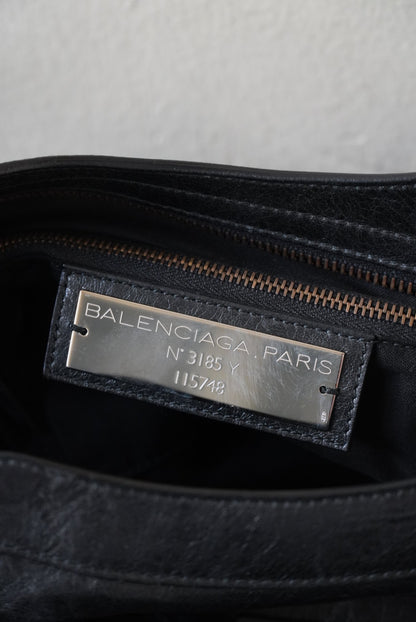 Balenciaga 2000’s Black City Bag